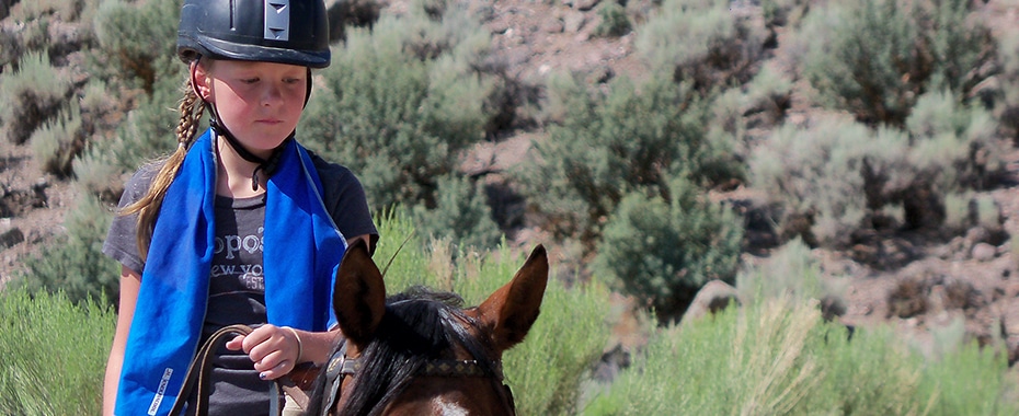 Young Lady on a Horse